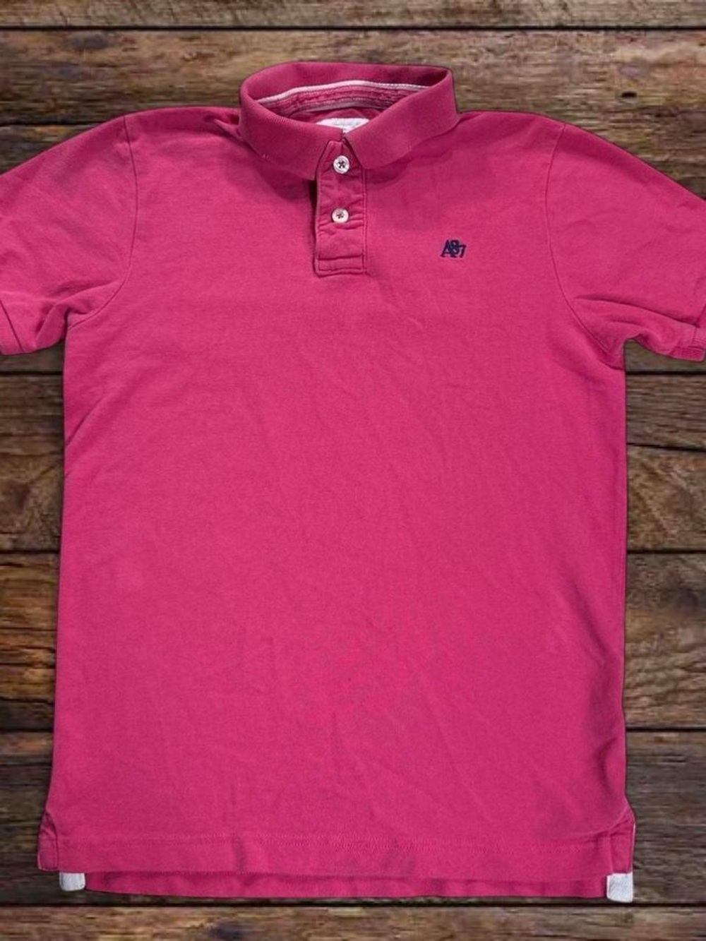 Aeropostale Hot Pink Polo with Contrast Trim